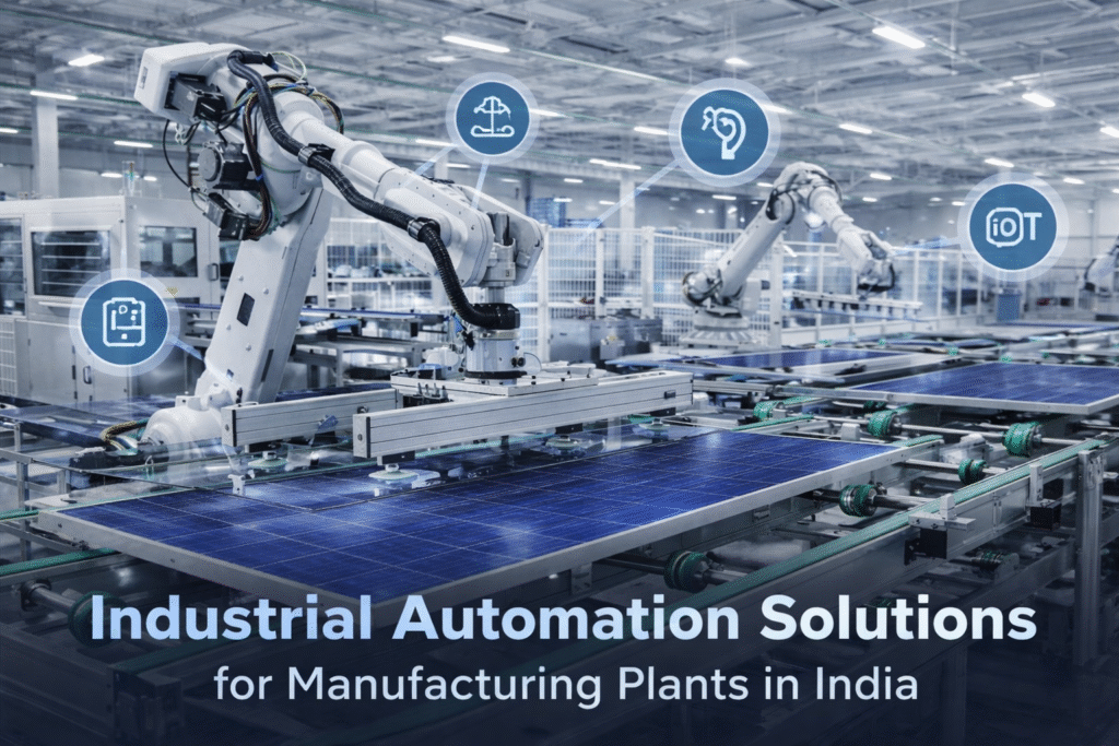 Industrial Automation Solutions for Manufacturing Plants in India