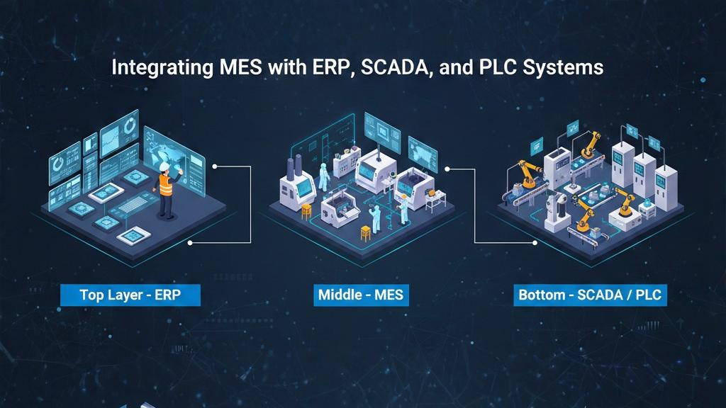 MES vs ERP vs SCADA