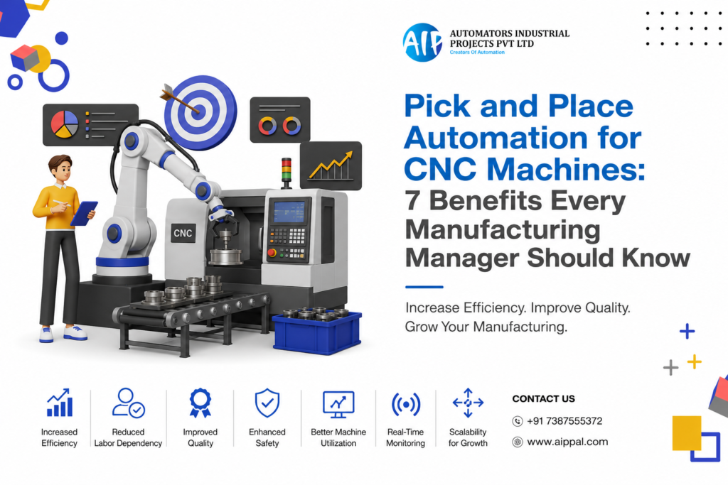 Pick and Place Automation for CNC Machines